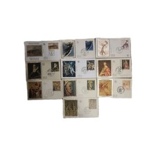 10 Timbre France Lot de FDC