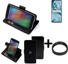 Housse Étui Nokia C3 + PARACHOQUE Flip Cover Coque fleur Wallet Bag Case