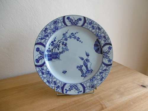 Plat faience creil montereau - faience,