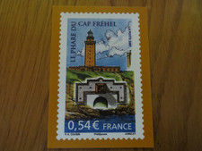 Carte Timbre "Le phare du Cap