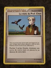 Carte Pokémon Supporter Visite Prof Chen 122/132 France 2008