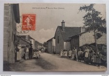 Urville (Aube) - Rue du Haut - Centre - Attelage, Cheval