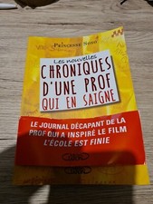 Les nouvelles chroniques d'une prof qui en saigne livre