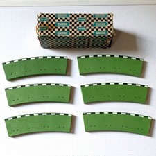 Scalextric T40B 6x Bordures intérieures rayon 3 + boîte, rares, TBE