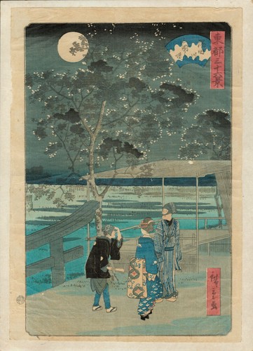 Estampe japonaise originale - japonaise,