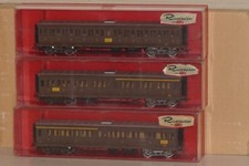 31) RIVAROSSI 3 VOITURES VOYAGEURS BZ ET DBZ FS EN BOITE  REF: 32507 / 32508 HO