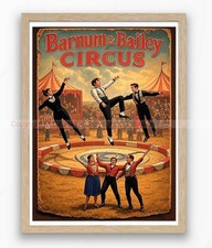 🎪 Affiche Vintage Barnum &