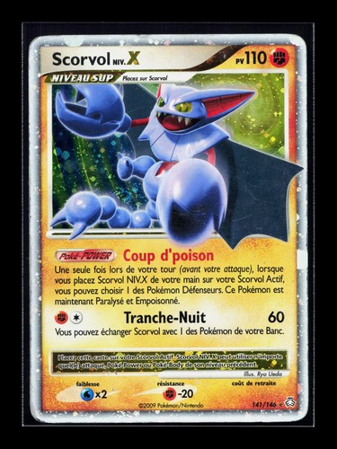 Carte pokémon scorvol niv x - pokémon,