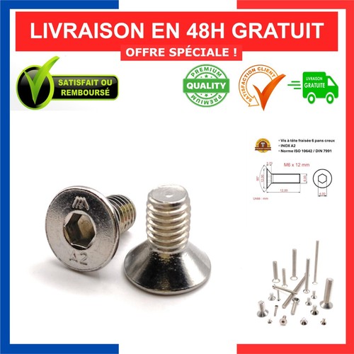 Vis m6x12 inox - vis, a2
