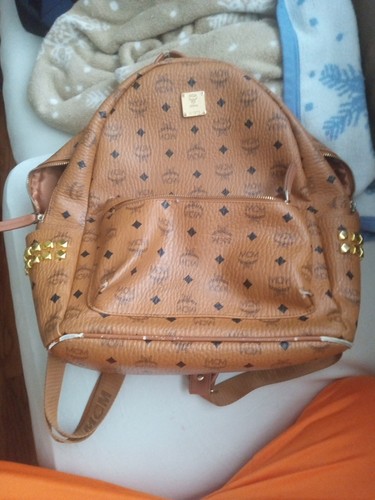Mcm backpack cognac visetos - ,