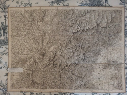 Carte ancienne xviiie - ancienne,