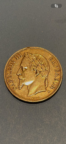 Pièce frs argent napoleon - 5,