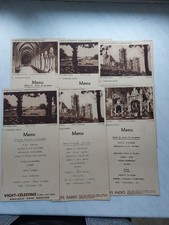 lot de menus - Cyprien Fabre