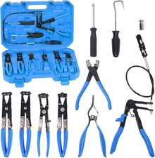 Lot de 9 pinces de serrage