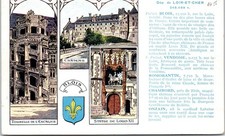 41 Carte geographie du Loir et