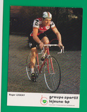 CYCLISME carte cycliste ROGER LEGEAY équipe LEJEUNE BP 1977