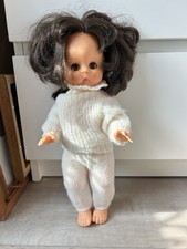 Poupée ancienne vintage 31cm signé Polyflex made in France yeux dormeurs