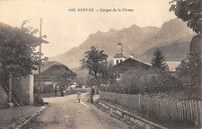 CPA 74 SERVOZ GORGES DE LA