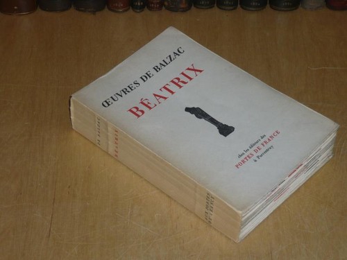 Balzac beatrix editions - balzac,