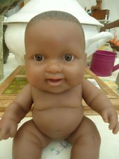 POUPEE NOUVEAU NE NOIR BERENGUER DE 24 CM STYLE REBORN