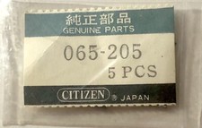 NOS 1 Pc Neuf Citizen 065-205 Reggisella Tige Pièce Ricambio Montre Vintage