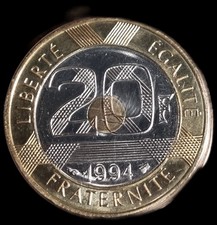 20 Francs 1994 République