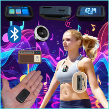 mIni Lecteur MP3 Bluetooth 5.3 HiFi Sport – Clip, 30h Autonomie, Écran tactile