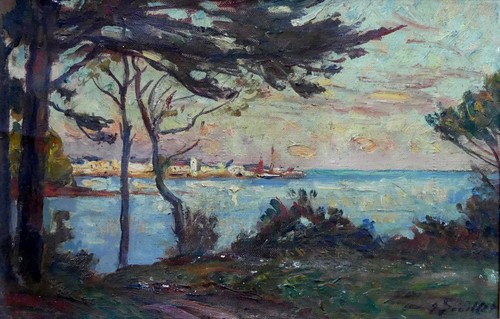 Tableau ancien georges - tableau,