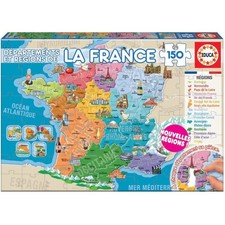 Puzzle - Carte de France -