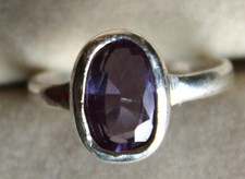 Alexandrite Pourpre Rose de 8,90 ct - Bague Argent 925 - Certificat AGI