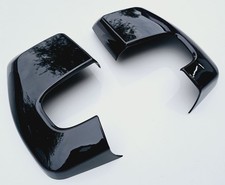 Couvercles De Miroir Noir Brillant Ford Transit Custom 2012-2024 À Coller