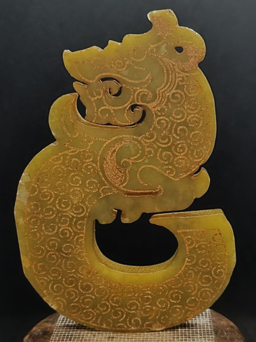 Ancien pendentif jade - ancien, en