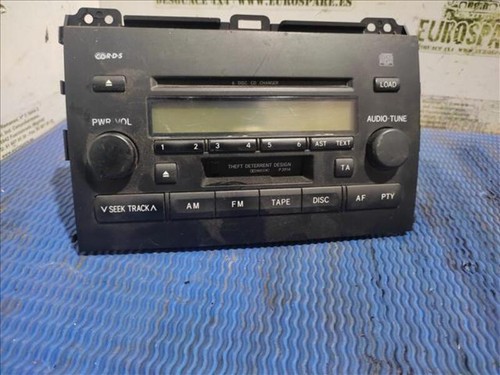 86120 60510 radio toyota - 60510, land