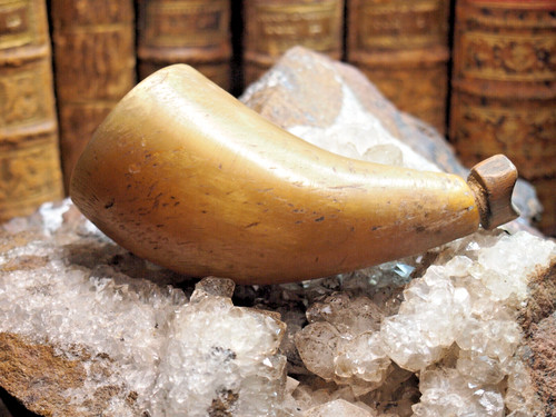 Tabatiere poire poudre - ou, a