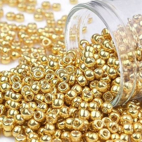 Lot 500 perles rocaille - de,