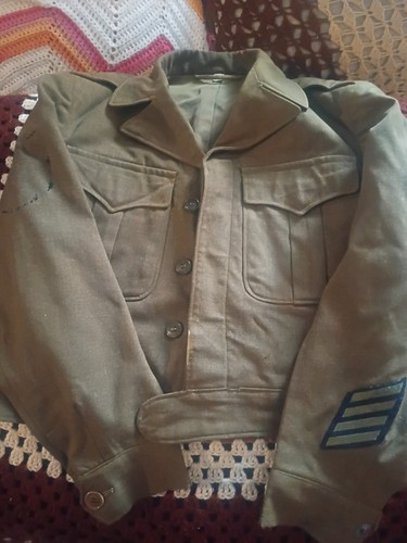 Wwii army ike jacket - army,