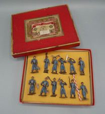 CBG Mignot,  Soldats de Plomb, 12 soldats, Génies, 14/18, Jouets Anciens, 1900