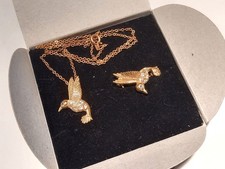 Parure oiseeau Chaine et