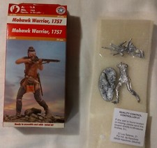 FIGURINE ANDREA / MOHAWK WARRIOR 1757 / 54mm / réf. S4-F41