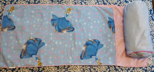 Girls cinderella sleeping bag - sleeping,