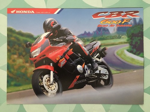 Brochure moto honda cbr 600 - honda, f