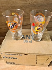 Verre ancien Fanta x 3 vintage neuf