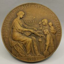 MEDAILLE BRONZE 1915 JOURNEE