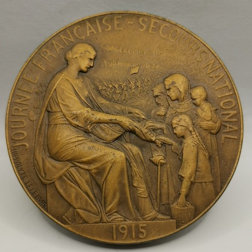 Medaille bronze 1915 journee - bronze,