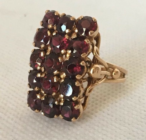 Magnifique bague jaune - or,