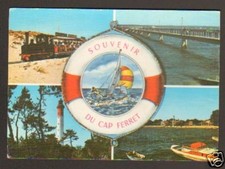 CAP FERRET (33) PHARE ,JETEE ,VILLAS & PETIT TRAIN