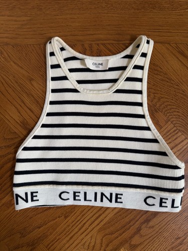 Celine paris striped - celine, crop