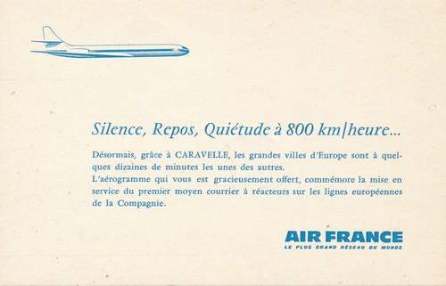 Carton publicitaire air - air, france