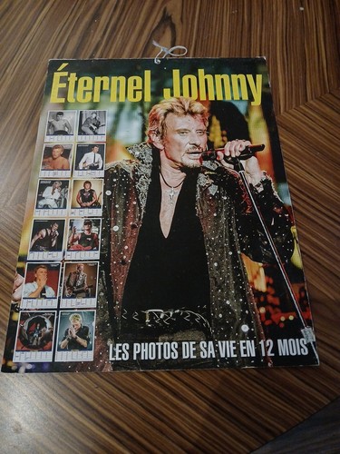 Calendrier 2019 johnny - calendrier,