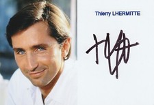 THIERRY LHERMITTE : Signed Actor World - Autographe 100%  Authentique / Photo.